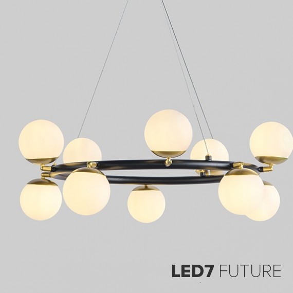 Loft Industry Modern - iX Circle Chandelier